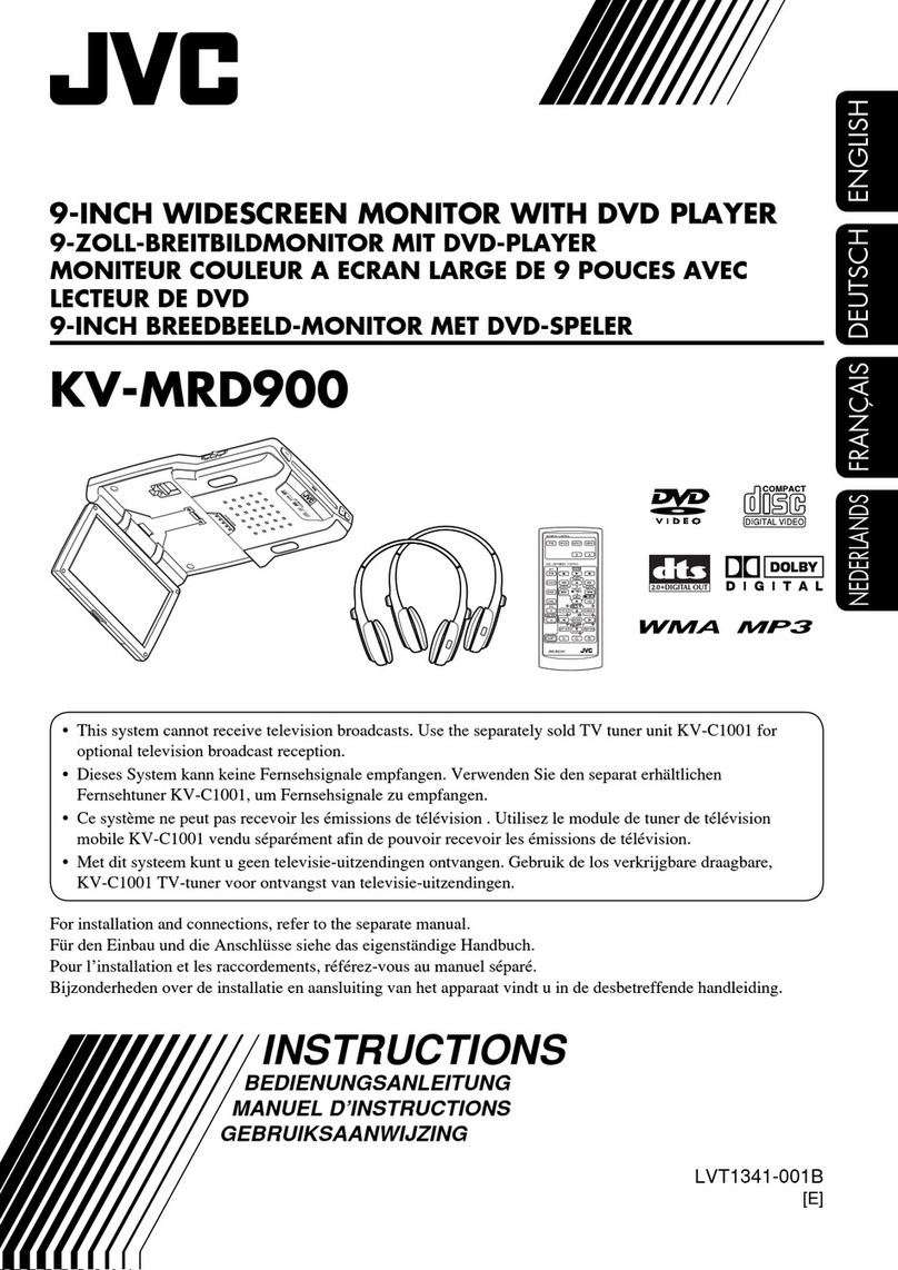 JVC KD-MRD900 User manual
