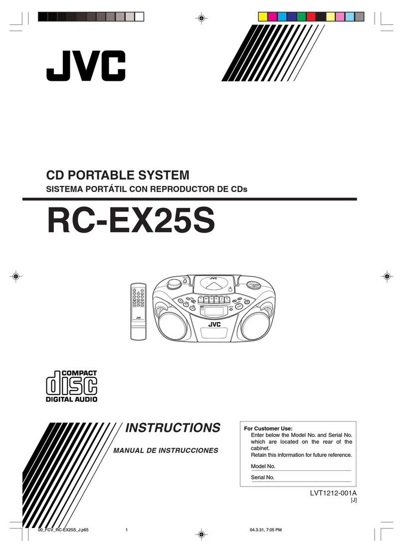 JVC RC-EX25S User manual