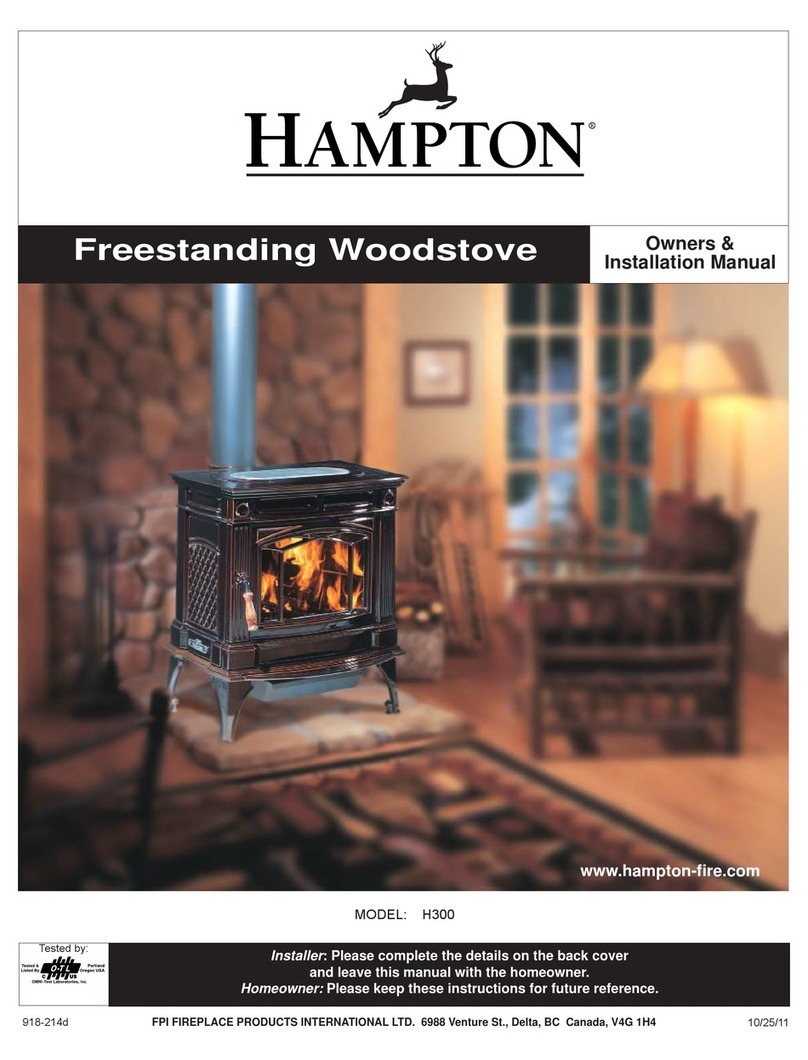 HAMPTON BAY H300 Owners & installation manual HAMPTON BAY H300 Owners & installation manual
