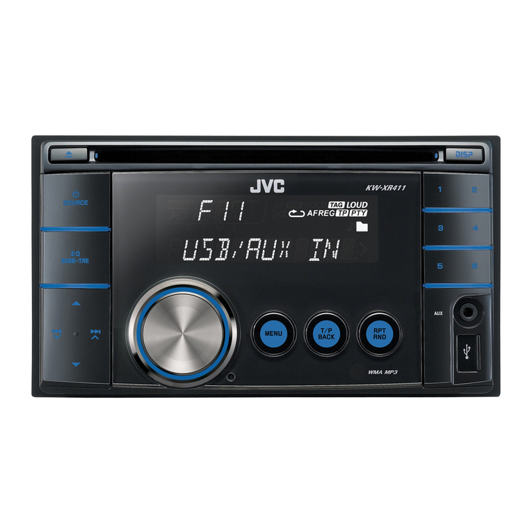 JVC KW-XR411 User manual