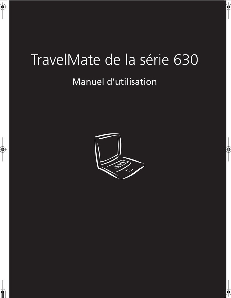 Acer TravelMate 630 series Configuration guide
