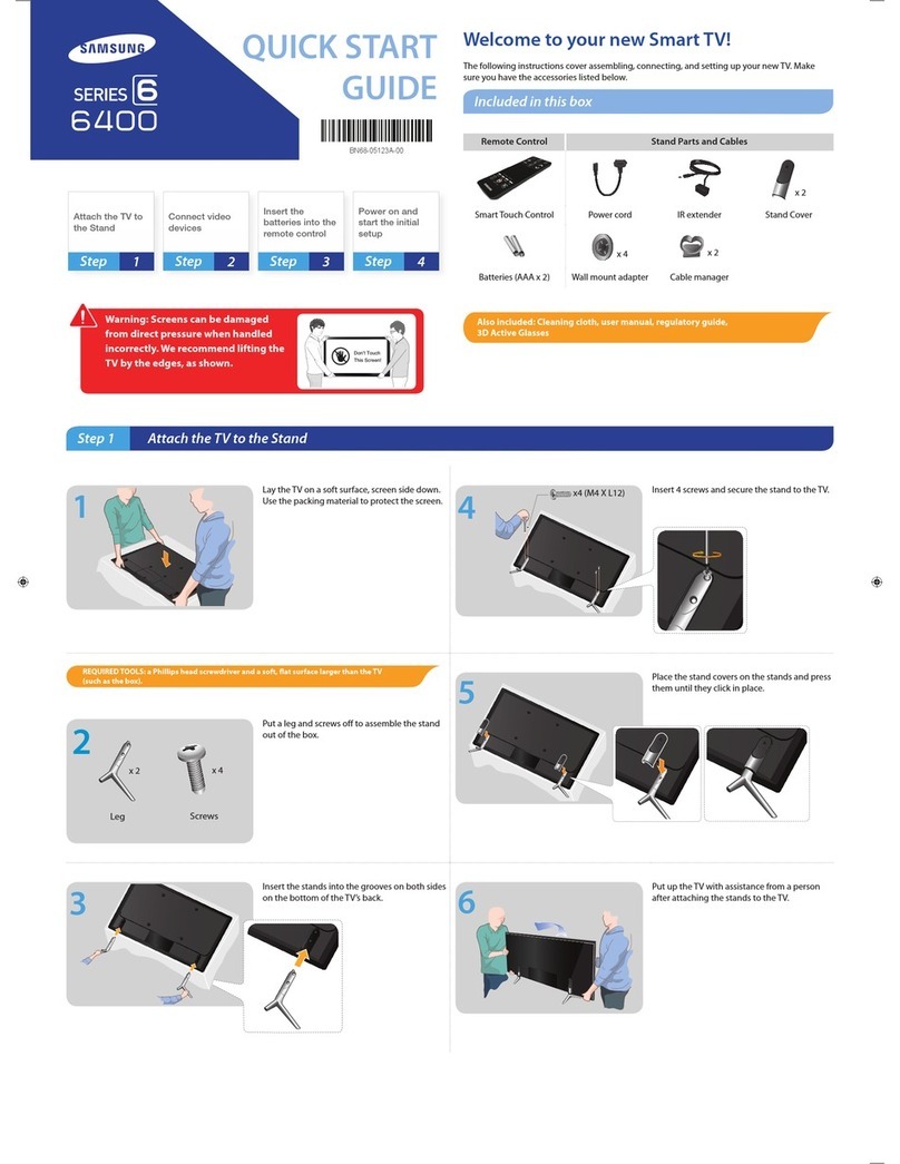 Samsung UN75F6400AF User manual