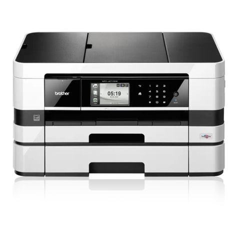 Brother Inkjet MFC-J4710DW Assembly instructions