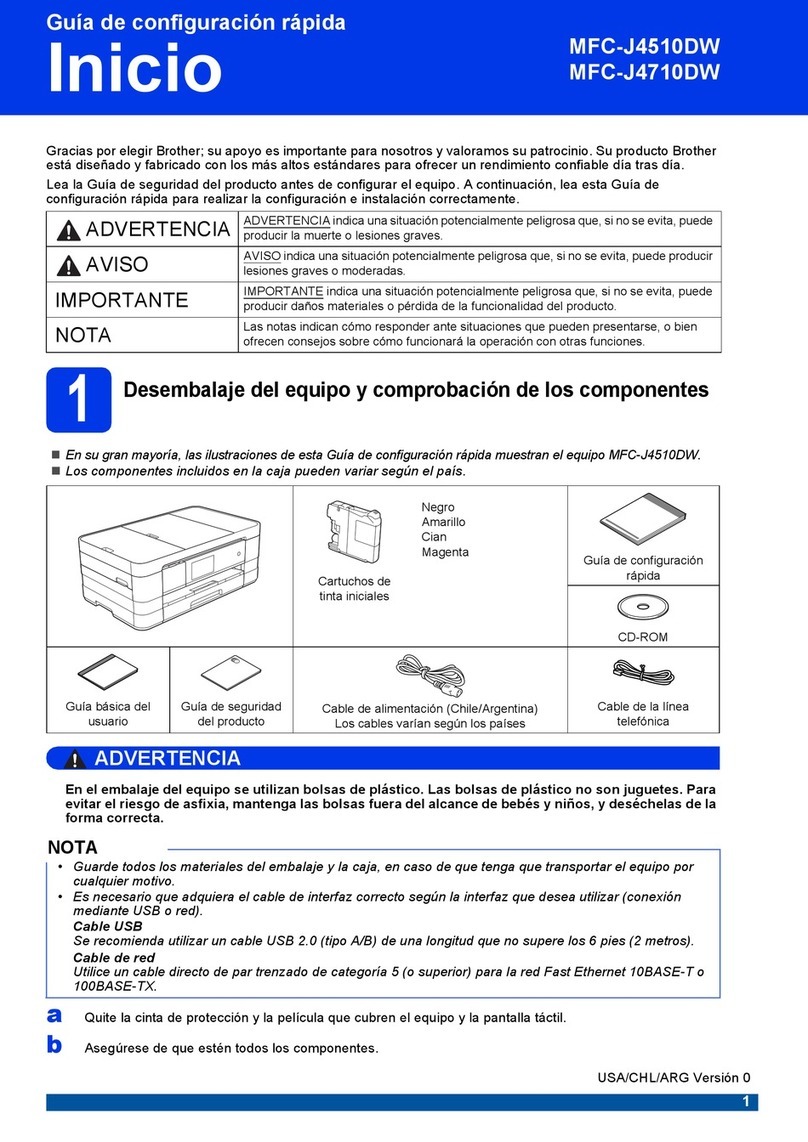 Brother Inkjet MFC-J4710DW Parts list manual
