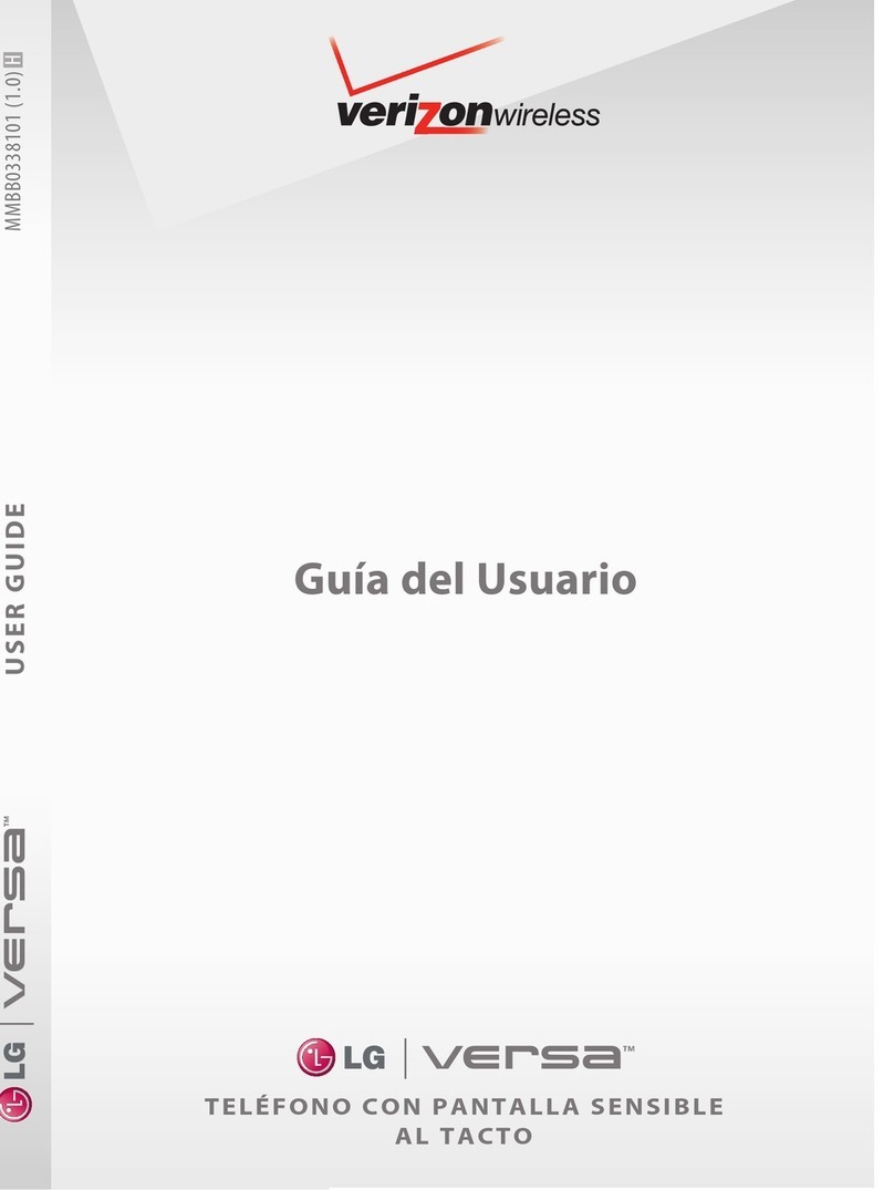 LG VX9600 User manual