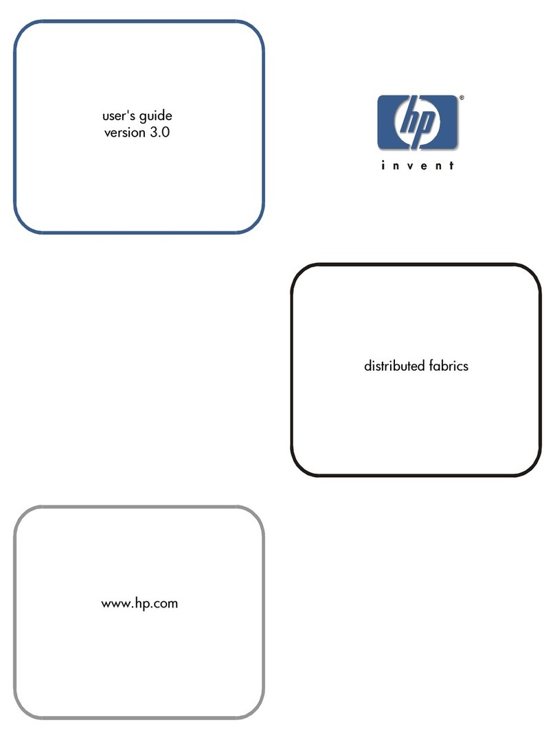 HP StorageWorks 8B - FC Entry Switch User manual