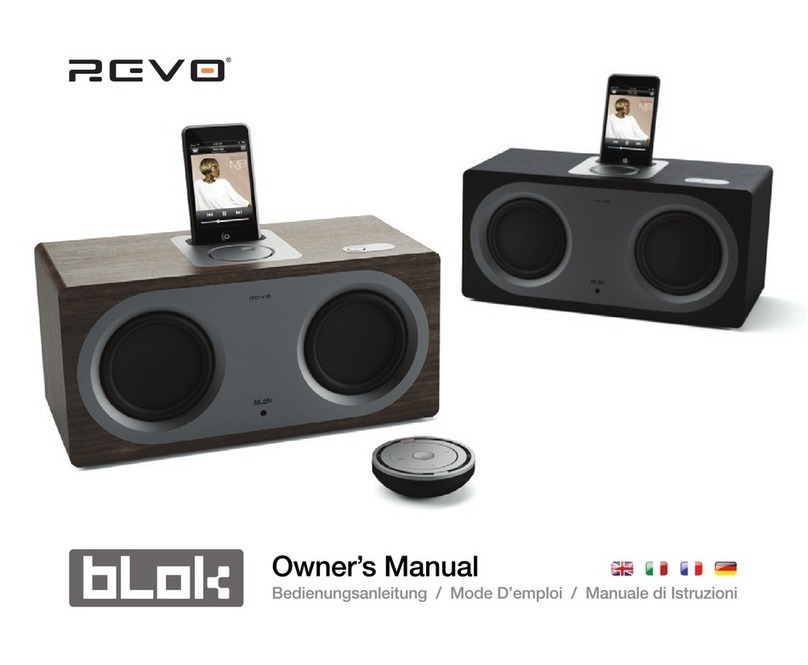 Revo BLOK owner's manual