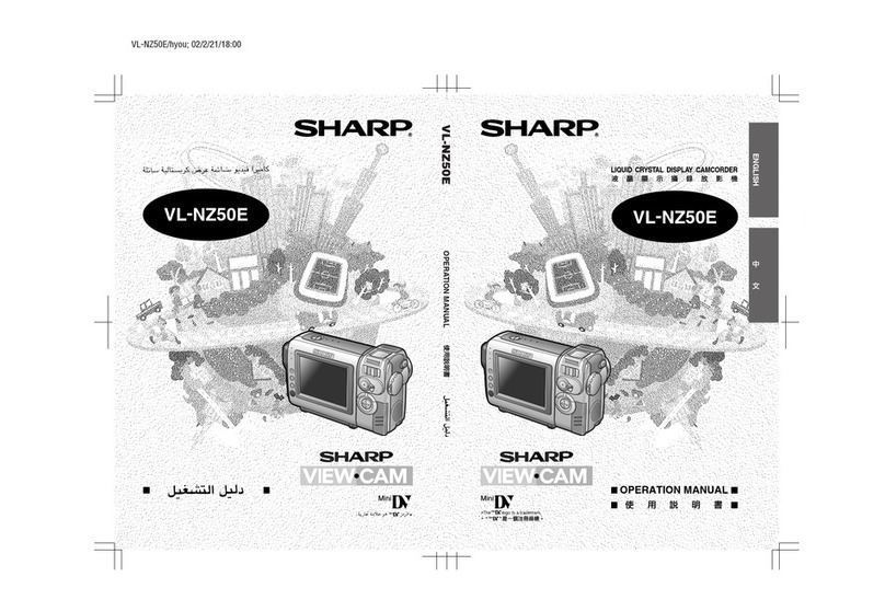 Sharp ViewCam VL-NZ50E User manual