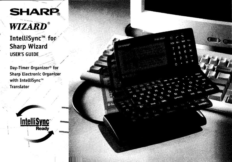 Sharp Intellisync User manual