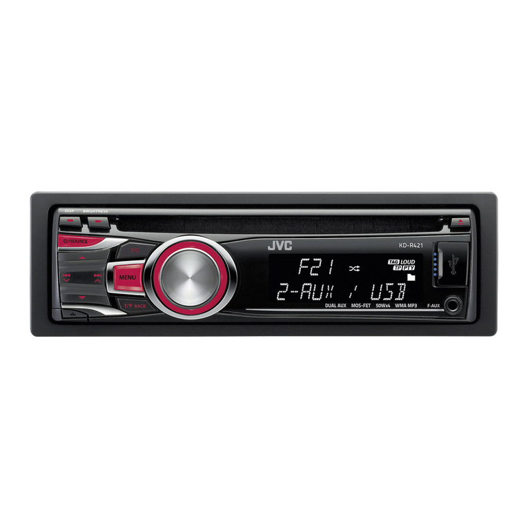 JVC KD-R421 Guide