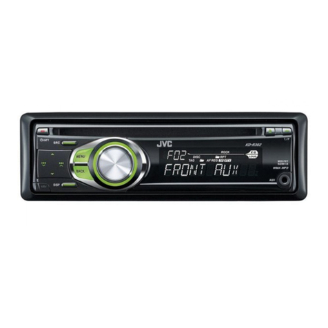 JVC KD-R401 User manual