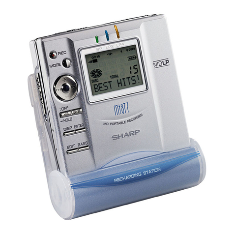 Sharp MD-MT877H User manual Sharp MD-MT877H User manual