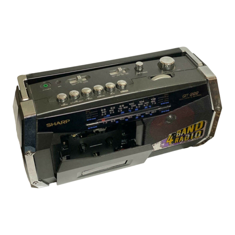 Sharp QT-222W User manual