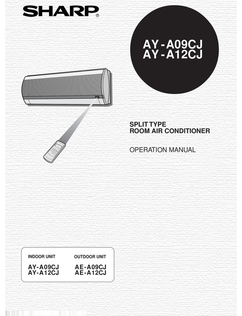 Sharp AE-A09CJ User manual Sharp AE-A09CJ User manual