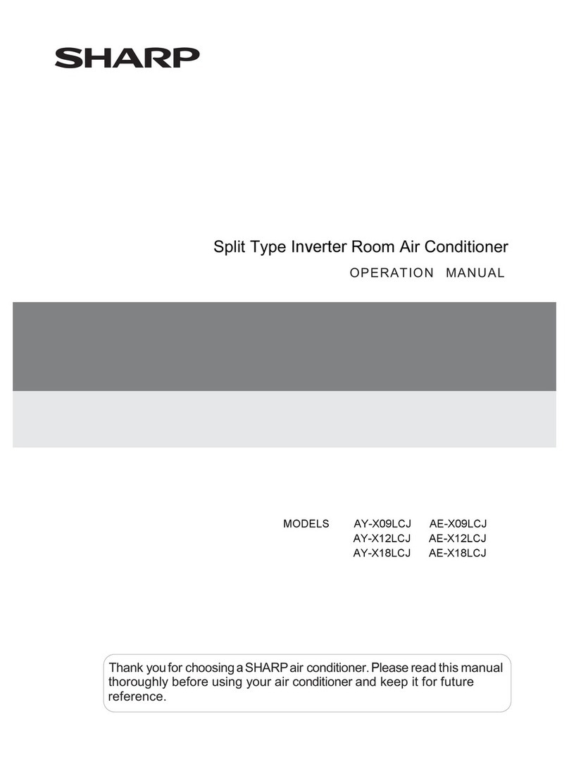 Sharp AE-X09LCJ User manual