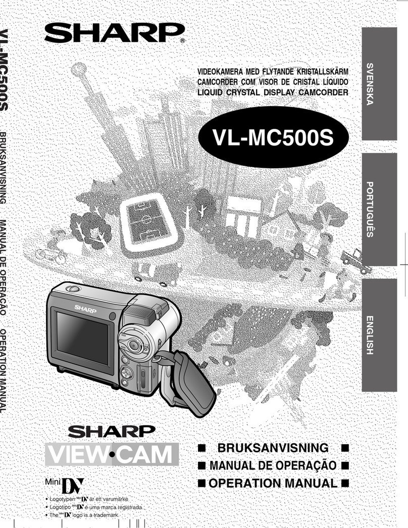 Sharp ViewCam VL-MC500S Operation manual
