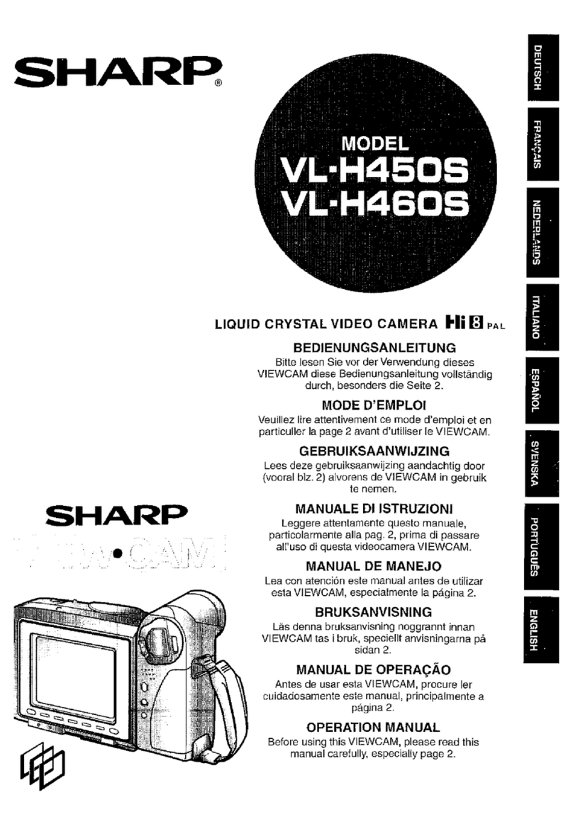 Sharp ViewCam VL-H450S User manual