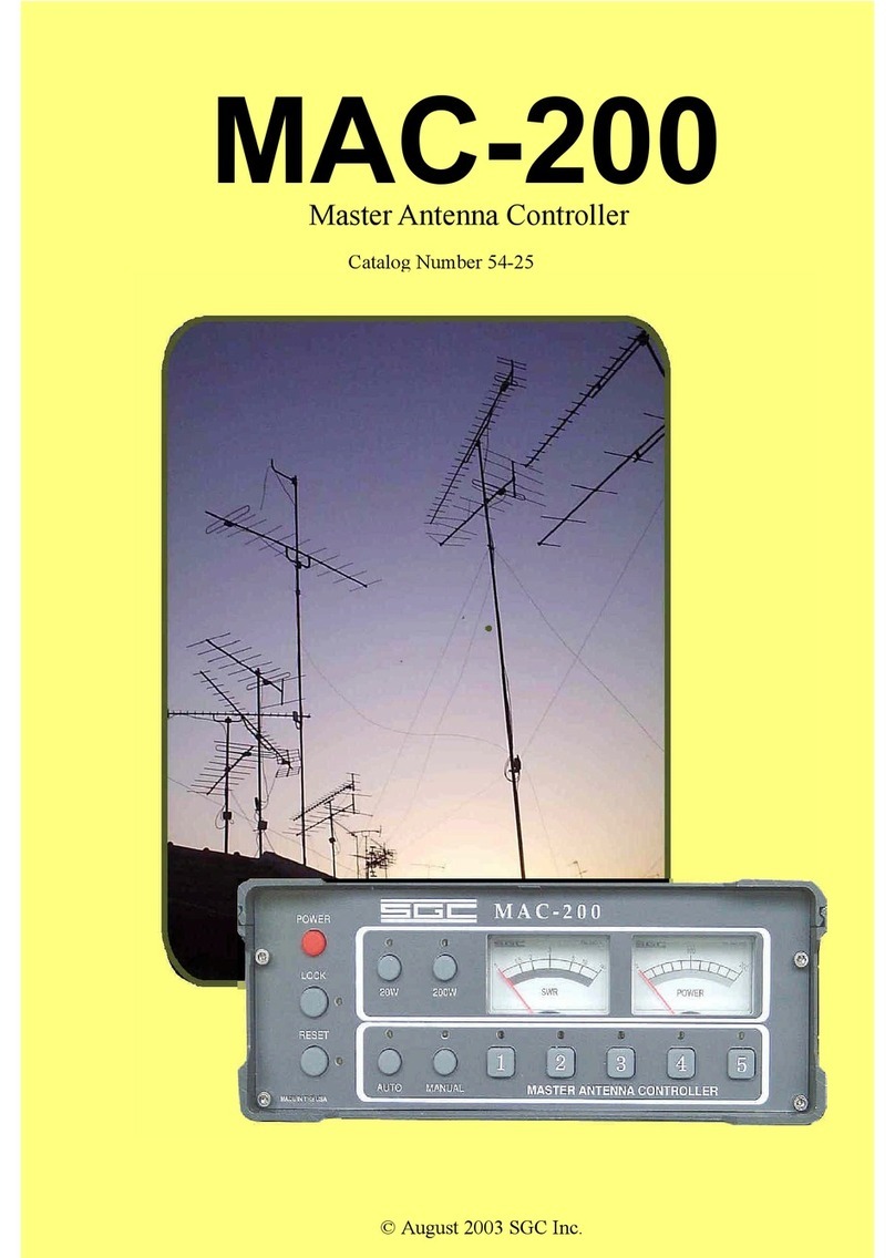 SGC MAC-200 operating manual SGC MAC-200 operating manual