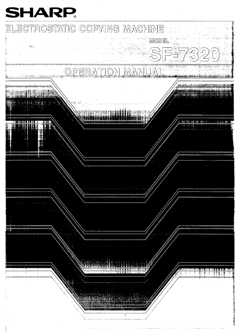 Sharp SF-7320 Operation manual