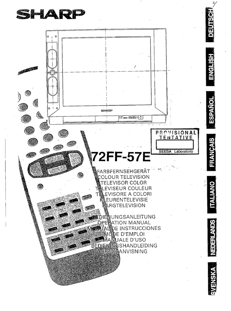 Sharp 72FF-57E User manual Sharp 72FF-57E User manual