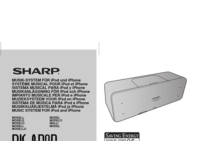 Sharp DK-AP8P User manual