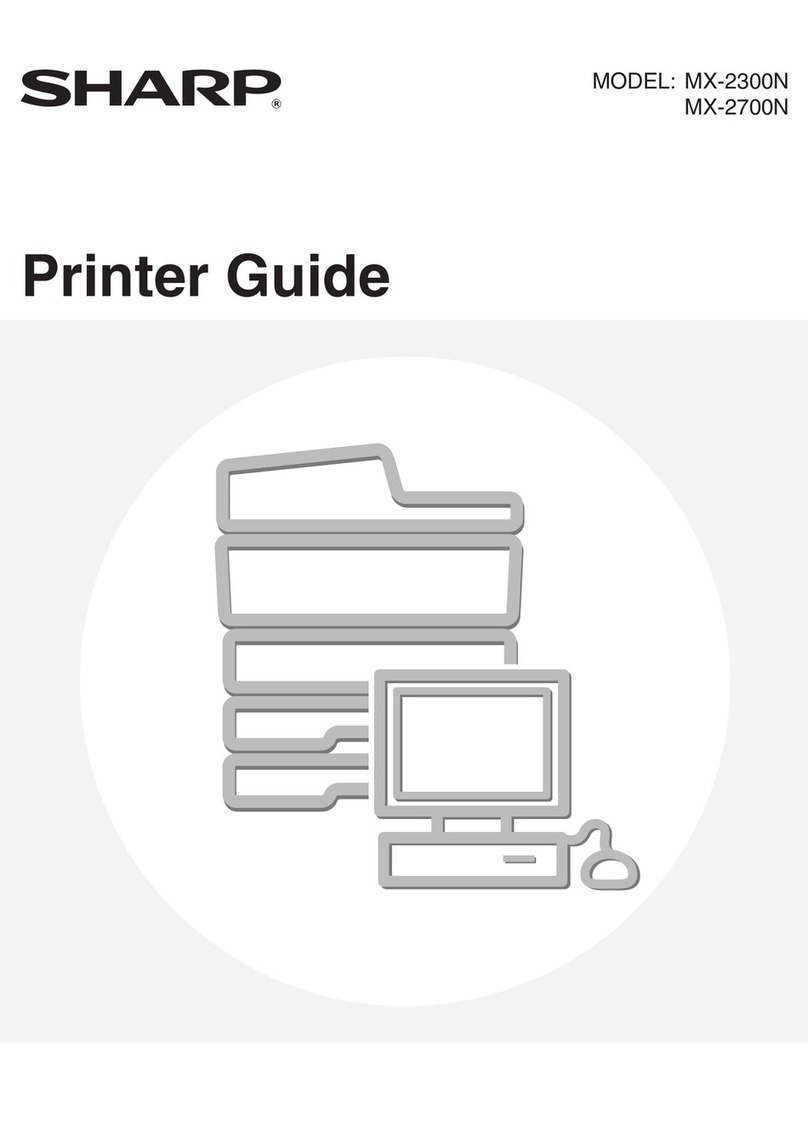 Sharp MX-2300N Guide User manual Sharp MX-2300N Guide User manual