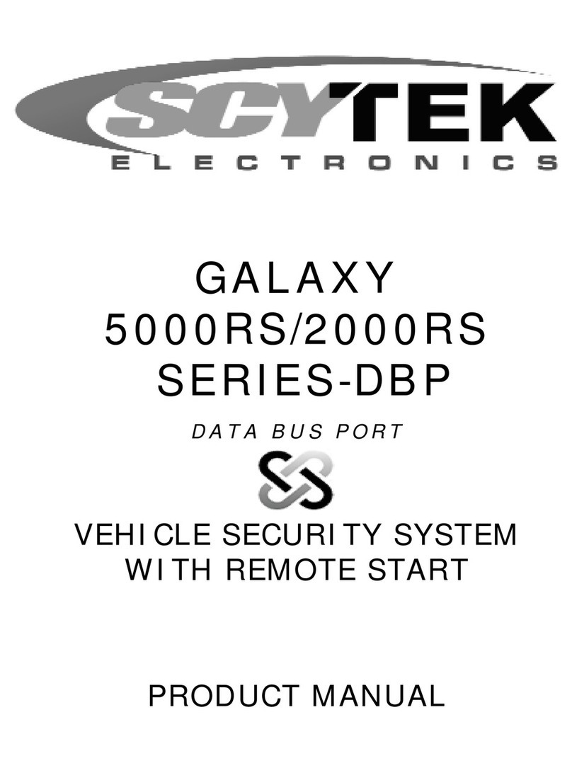 Scytek electronic Galaxy 2000RS-2W-DBP User manual Scytek electronic Galaxy 2000RS-2W-DBP User manual