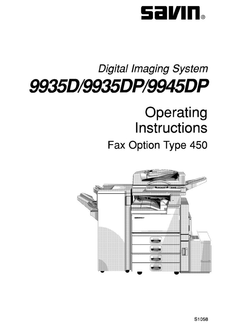 Savin 9935D Facsimile guide