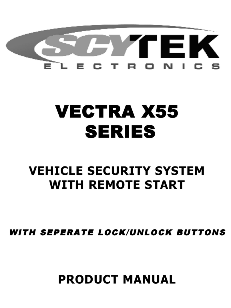 Scytek electronic Vectra X55 series User manual Scytek electronic Vectra X55 series User manual