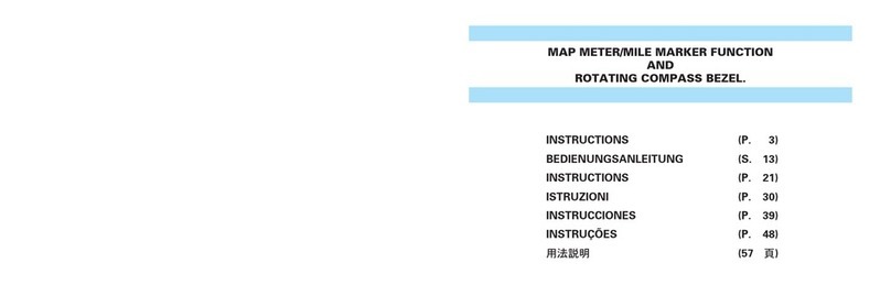 Seiko Map Meter / Mile Marker instructions