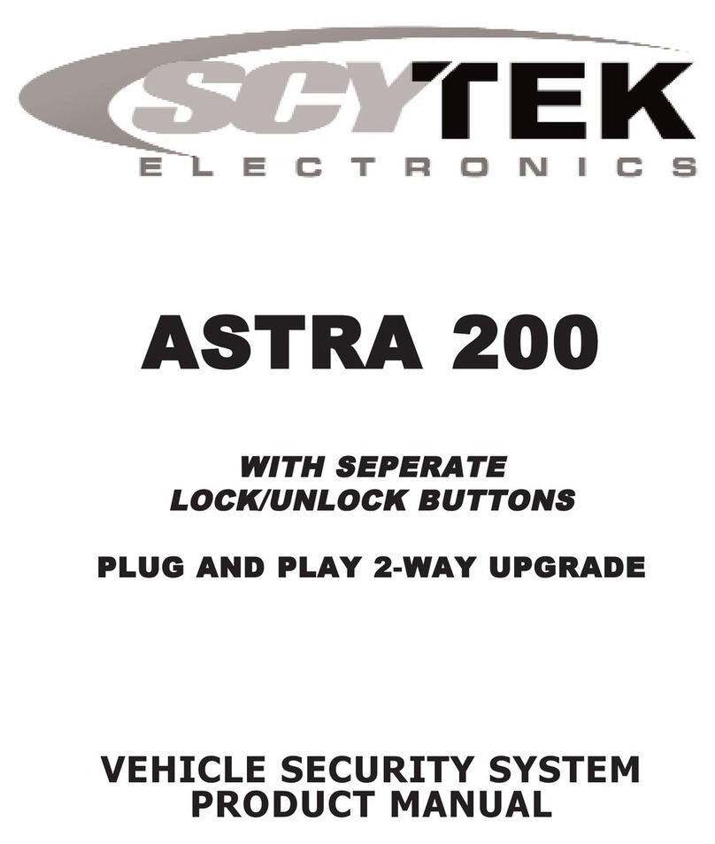 Scytek electronic Astra 200 User manual