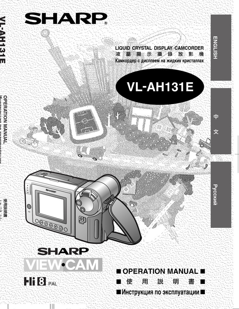 Sharp ViewCam VL-AH131E User manual