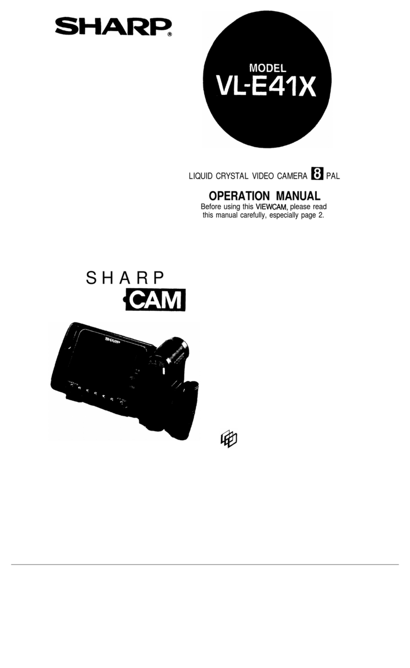 Sharp VL-E41X User manual