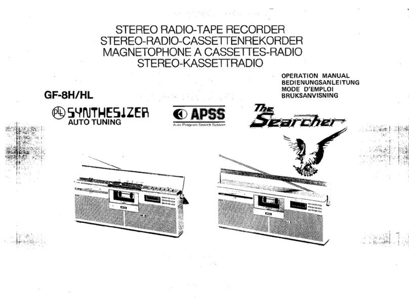 Sharp GF-8H User manual
