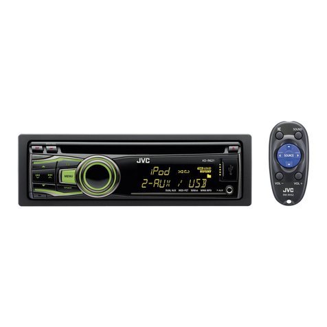 JVC KD-R621 User manual JVC KD-R621 User manual