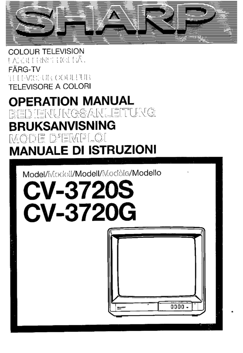 Sharp CV-3720G User manual