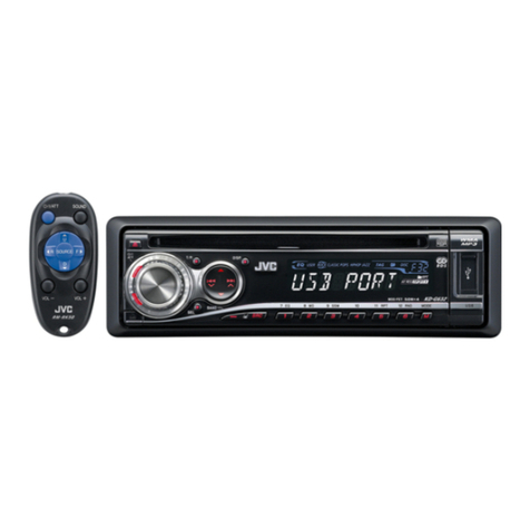 JVC CD Receiver KD-G631 Guide