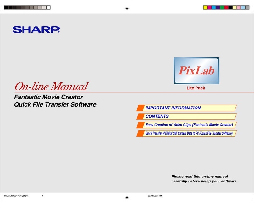 Sharp PixLab Setup guide Sharp PixLab Setup guide