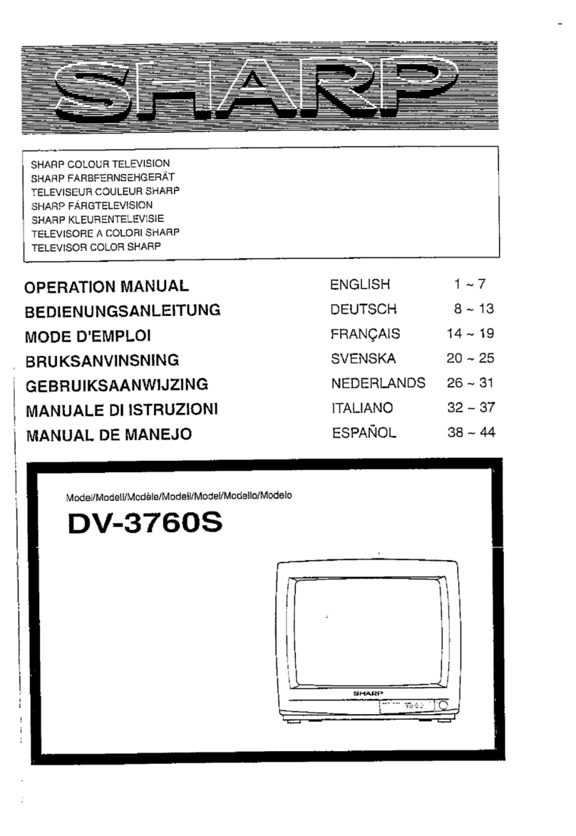 Sharp DV-3760S User manual Sharp DV-3760S User manual