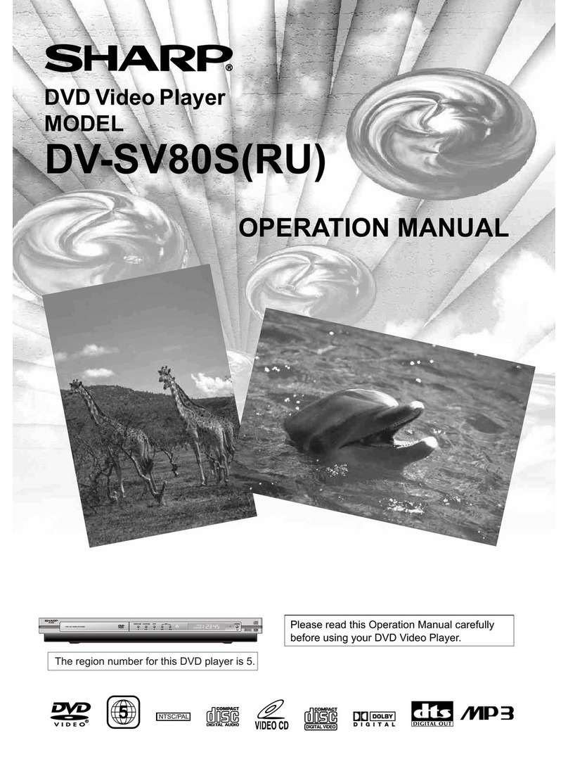 Sharp DV-SV80S(RU) User manual Sharp DV-SV80S(RU) User manual