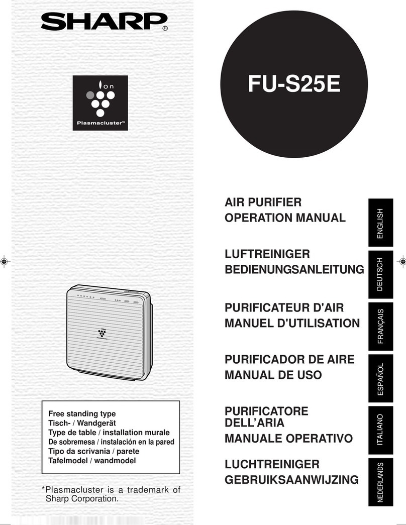 Sharp FU-S25E User manual
