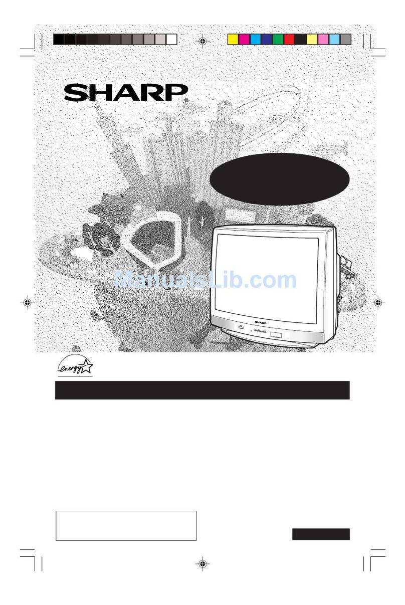 Sharp 27R-S480 User manual