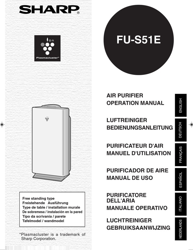 Sharp FU-S51E User manual