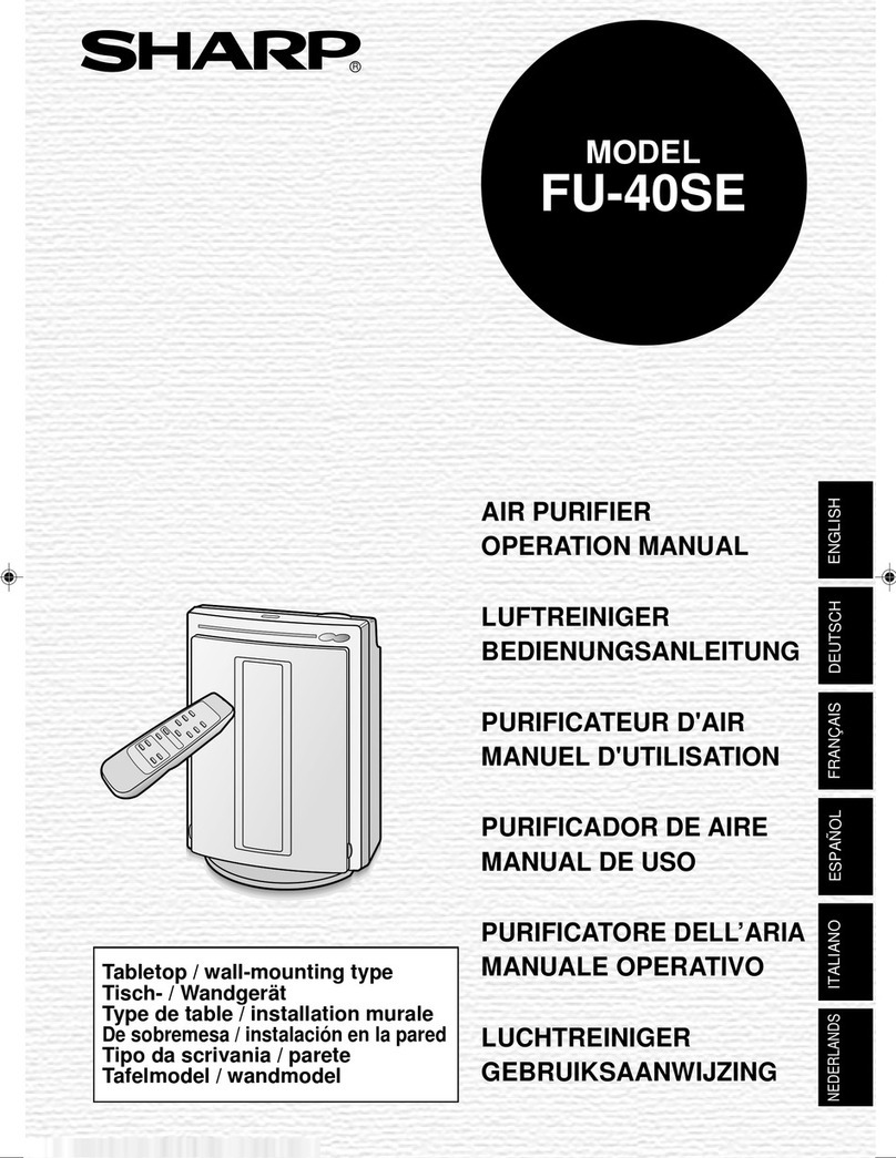 Sharp FU-40SE User manual