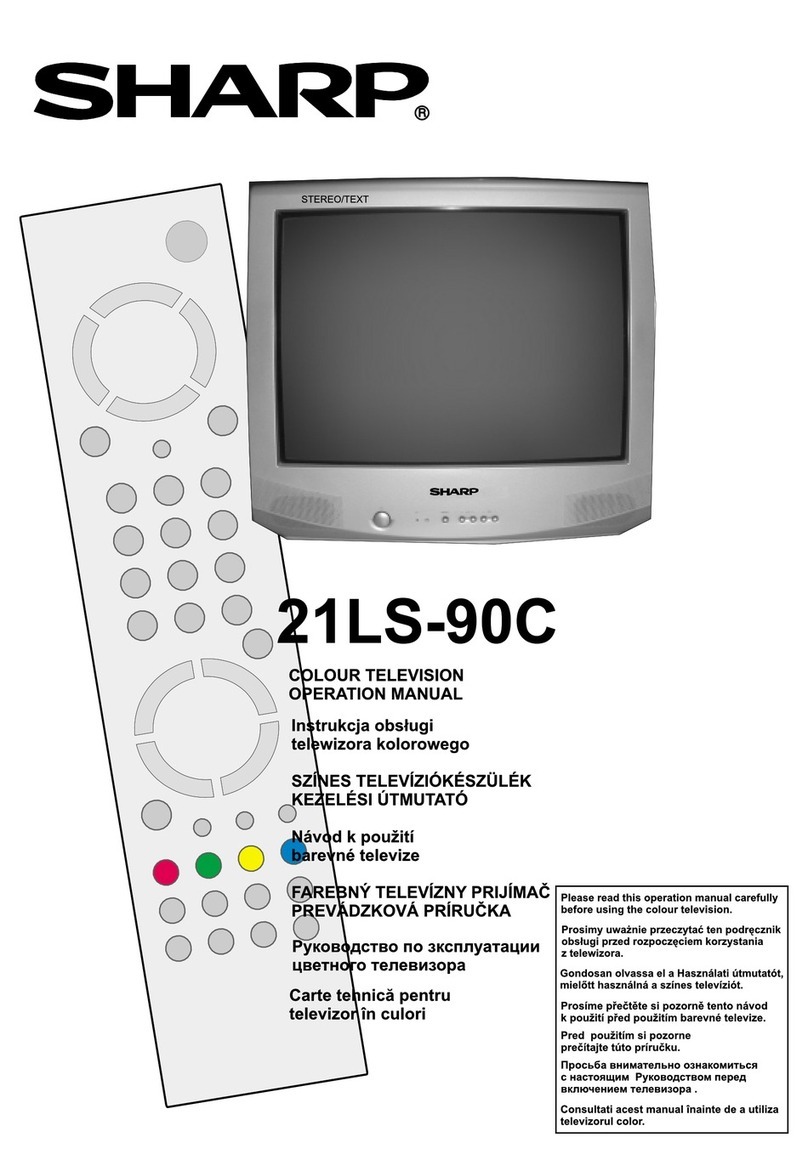 Sharp 21LS-90C User manual
