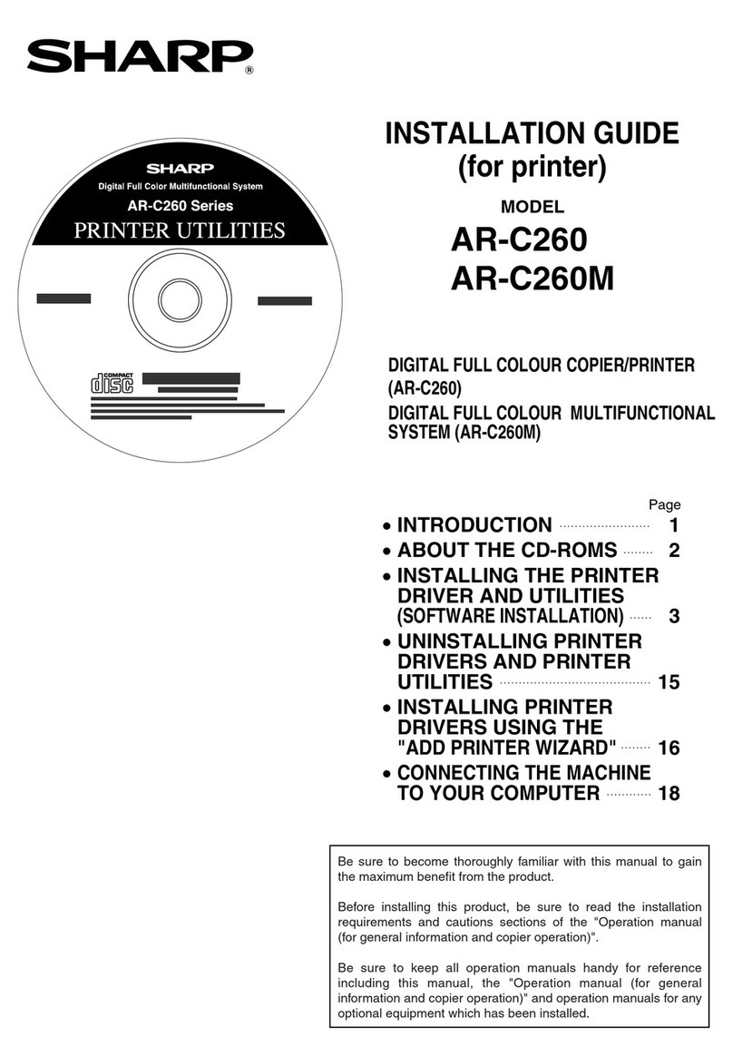 Sharp AR-C260 Firmware update