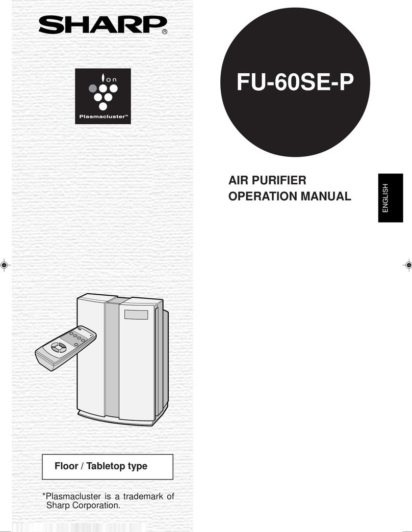 Sharp FU-60SE-P User manual