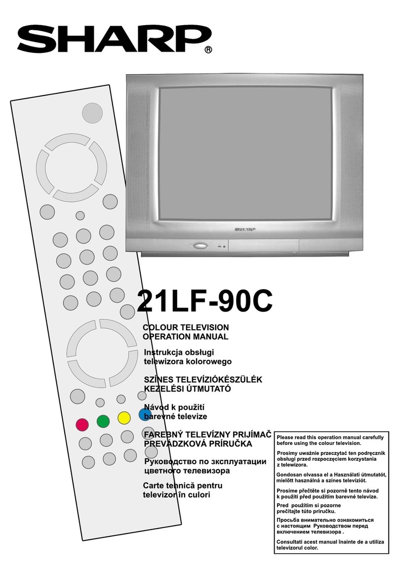 Sharp 21LF-90C User manual