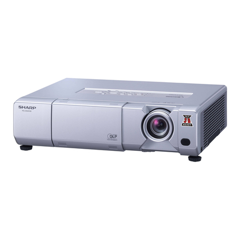 Sharp Notevision PG-D45X3D User guide