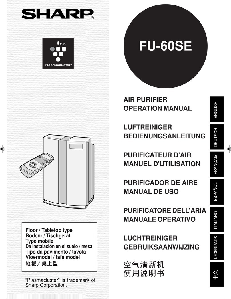 Sharp FU-60SE User manual